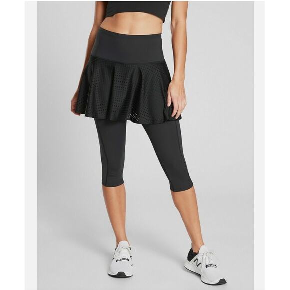 Athleta A-Game 2 in 1 Crop Stash Pocket Legging Tennis Skirt Size 3X - Picture 1 of 13